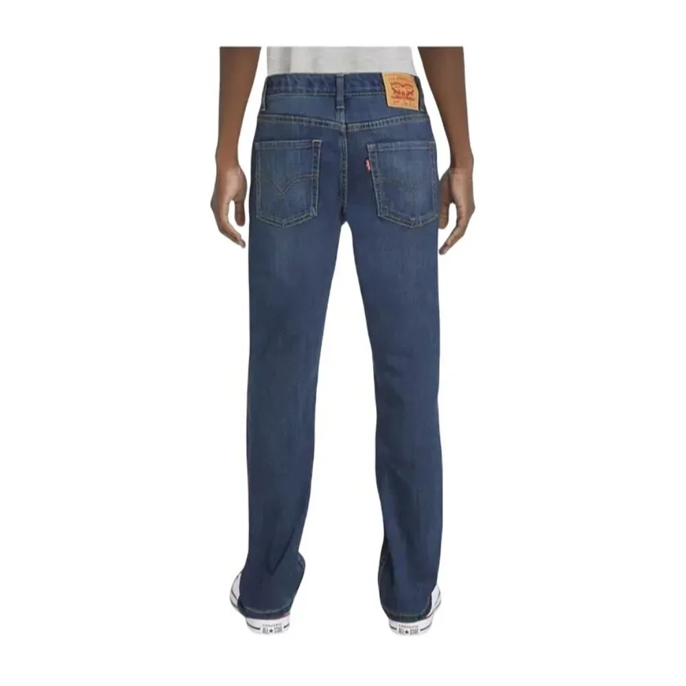 Levis 511 Slim Fit Boys Stretch Cotton Denim Jeans Medium Wash 16 Reg 28x28 - Picture 2 of 12